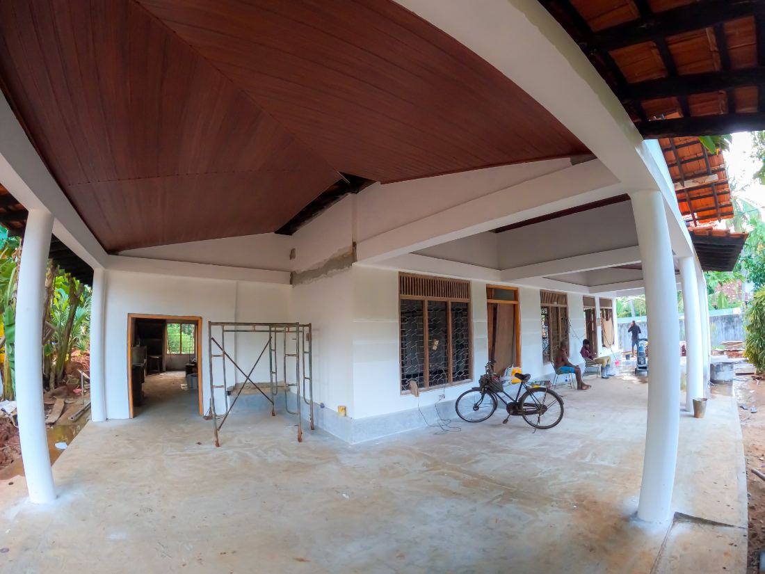 Veranda and flooring works
